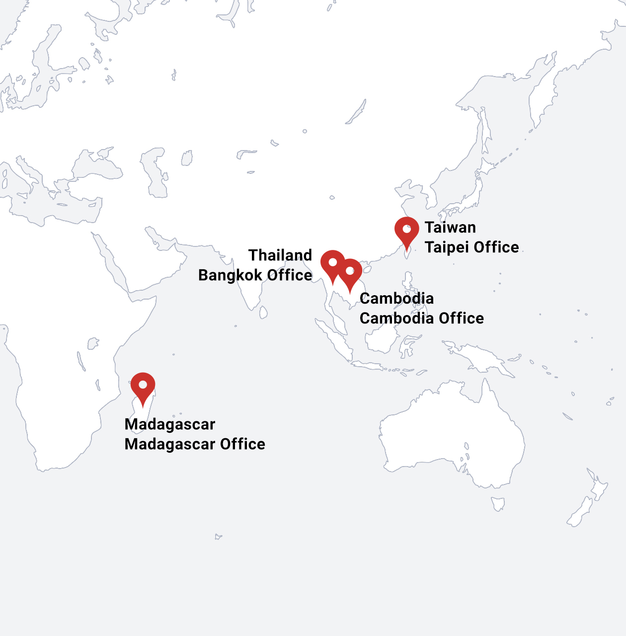 List of Overseas Sales Office
