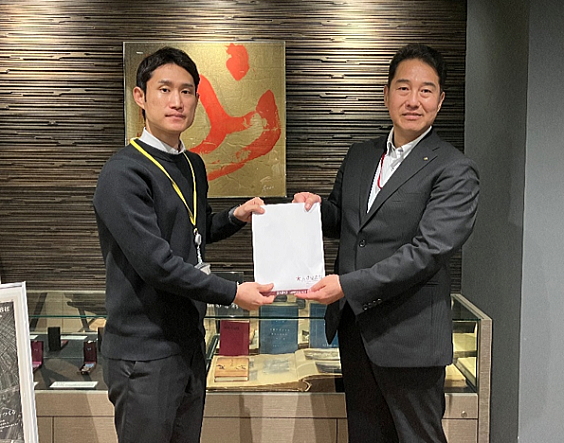 社員の想いを子どもたちへ　冬の食料支援募金報告